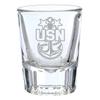 7.62 Design U.S. Navy Master Chief Hand Etched 2 oz. Shot Glass view 1