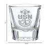7.62 Design U.S. Navy Master Chief Hand Etched 2 oz. Shot Glass view 4