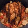4 Qt. Seasoned Cast Iron Dutch Oven with Feet and Coal Lid view 2