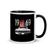 1969 Chevy Chevelle USA American Muscle Car Mug with Color Inside view 1