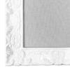 Glam Framed Gray Fabric Bulletin Board Handcrafted (24x30, Pure White) view 2