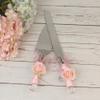 2 Pieces-Pink Series Cake Shovel Wedding Site Prop Bread Knife Western Wedding Supplies Stainless Steel Cake Shovel Server Set Birthday Party Pizza and Fork Baking Tools view 3