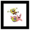 Trends International Gallery Pops Nickelodeon SpongeBob SquarePants - Best Friends Wall Art Wall Poster, 12" x 12", Black Framed Version view 1