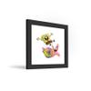 Trends International Gallery Pops Nickelodeon SpongeBob SquarePants - Best Friends Wall Art Wall Poster, 12" x 12", Black Framed Version view 2