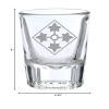 7.62 Design U.S. Army 4th Infantry Division Deep Etched 1.5 oz. Shot Glass view 4