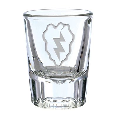 7.62 Design U.S. Army 25th Infantry Division Deep Etched 1.5 oz. Shot Glass