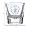 7.62 Design U.S. Army 25th Infantry Division Deep Etched 1.5 oz. Shot Glass view 4