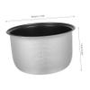 2l Cooker Inner Pot Replacement Non-stick Pot Easy Soup Cooking Portable Stylish view 2