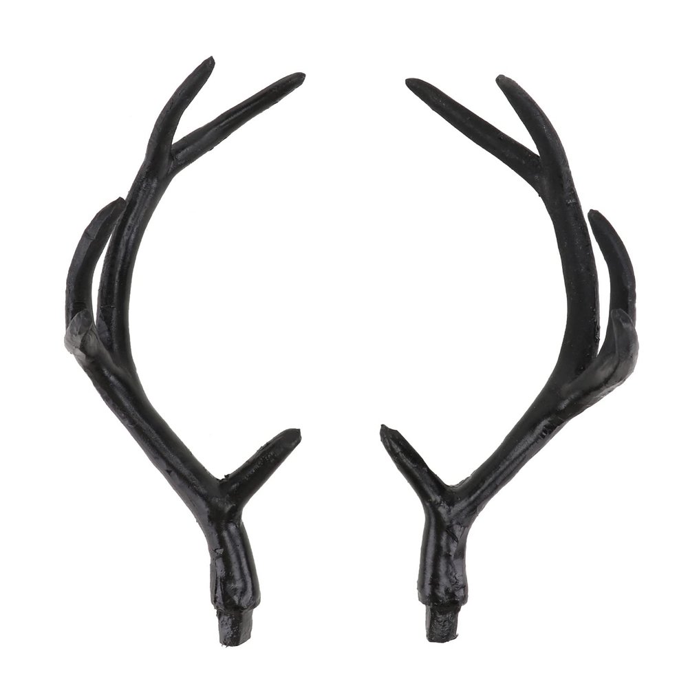 Homoyoyo Halloween Plastic Deer Horn DIY Fake Deer Antlers Horn DIY Prop for Halloween Party Headband Costume Holiday Accessories