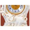 TOMYEUS Table Clock Retro Table Clock Living Room Home Table Clock Bedroom Silent Clock Ornaments Elegant Study Table Desktop Clock Decoration Desk Clock view 3
