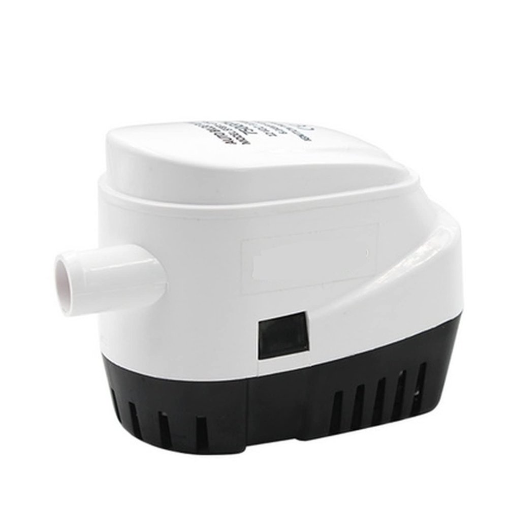 wrtgerht Mini Power Small Pump 750gph 1100gph Automatic Boat Bilge Pump 12v 24v Pump Submersible DC 12 24 Volt (Voltage : 750 12V)