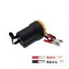 wrtgerht Mini Power Small Pump Engine Oil Pump 12V 24V Electric Diesel Fluid Sump Extractor Scavenge Fuel Transfer Suction Boat (Voltage : 12v) view 2