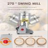 CGOLDENWALL Upgraded 300g Electric Grain Grinder Mill with A Set of Replacement Carbon Brush view 2