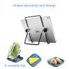TONGNENGLIU Stainless Steel Sprouting Stands, Tray,For Wide And Regular Canning Jars Holder,For Make Sprouts, Broccoli, Lentil Seeds,Also Used To Phone Tablet Stand (A-2Pcs Small) view 4
