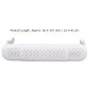 Alvinlite Adjustable Air Conditioner Windshield Cover 180 Foldable Air Conditioner Deflector Negative Ion Purification Deflector Baffle (82.4107.3cm) view 2