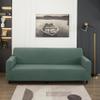 3 Pcs Sofa Cover Set, for Couch Sofa, Loveseat, Armchair, for 1 2 3 Seater Slipcover, Checks Jacquard Velvet Furniture Covers for Sofa and Loveseat (Green, 3Pcs(Sofa+Loveseat+Armchair)) view 3