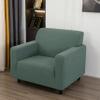 3 Pcs Sofa Cover Set, for Couch Sofa, Loveseat, Armchair, for 1 2 3 Seater Slipcover, Checks Jacquard Velvet Furniture Covers for Sofa and Loveseat (Green, 3Pcs(Sofa+Loveseat+Armchair)) view 4