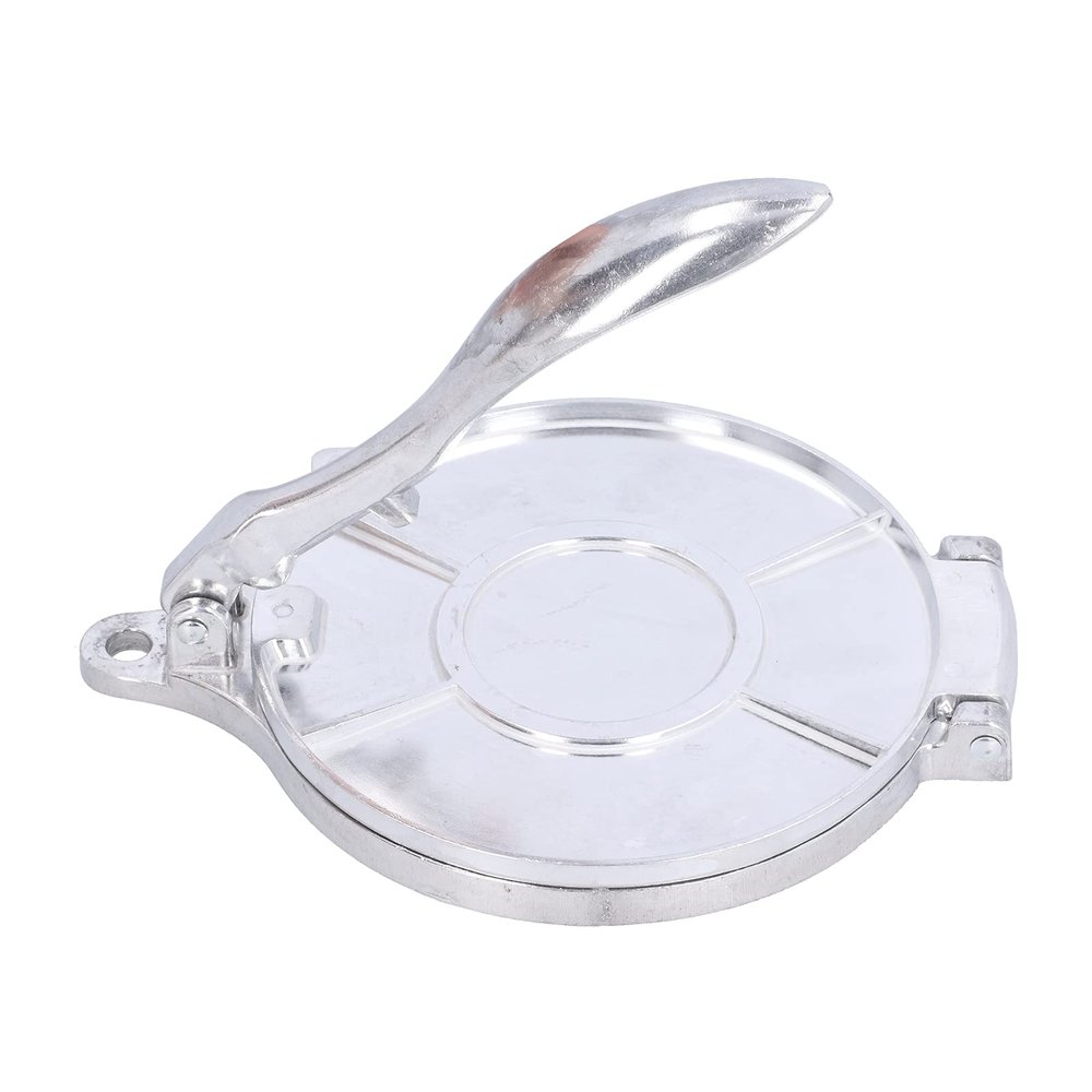 Alvinlite Tortilla Press - Pre-Seasoned Tortilla Maker Durable Tortilla Quickly Easily Make Delicious Tortillas for Any Recipe (A) Tortilla