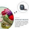 Ciieeo Knitting Tool Tote Bag Capacity Yarn Storage Organizer Easy Access for Crochet Hooks and Accessories Bag for Knitting and Crocheting for Home Organization view 2