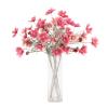 2 Pcs Artificial Flowers Plants Coreopsis Silk Flower Arrangements Wedding Bouquets Decorations Plastic Floral Table Centerpieces for Home Kitchen Garden Party Decor Approx 23.6'' High - Deep Powder view 1