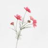 2 Pcs Artificial Flowers Plants Coreopsis Silk Flower Arrangements Wedding Bouquets Decorations Plastic Floral Table Centerpieces for Home Kitchen Garden Party Decor Approx 23.6'' High - Deep Powder view 3