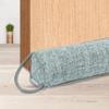 NABOWAN 38" Weighted Under Door Draft Stopper -Triangular Door Draft Blocker with Hook Loops for Easy Install, Save Energy, Home Room Essentials view 1
