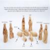 Handcrafted Olive Wood Nativity Scene/Nativity Set (6.2" Height Crche - 3.5" Abstract Figurines), Wood Carved Nativity Scene by Talented Artists in Bethlehem  by Olive Wood Gifts Shop view 2