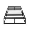 Bilily 10 Inch Twin Bed Frame with Steel Slat Support, Low Profile Twin Metal Platform Bed Frame Support Mattress Foundation, No Box Spring Needed/Easy Assembly/Noise Free view 1