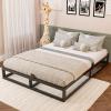 Bilily 10 Inch Full Size Bed Frame with Steel Slat Support, Low Profile Full Metal Platform Bed Frame Support Mattress Foundation, No Box Spring Needed/Easy Assembly/Noise Free view 2