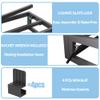 Bilily 10 Inch Full Size Bed Frame with Steel Slat Support, Low Profile Full Metal Platform Bed Frame Support Mattress Foundation, No Box Spring Needed/Easy Assembly/Noise Free view 4
