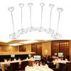 Place Card Holders, Table Picture Holder Heart Shape Menu Memo Clips for Wedding, Anniversary Party, Birthday Party, Restaurant, 12pcs 9 Tall view 3
