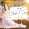 And So Adventure Begins Personalized Wedding Welcome Sign Painted Back White Welcome Sign Romantic Acrylic Wedding Decor Engagement Sign 18x24in Engagement Party Gift to Bride and Groom view 3