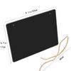 FOMIYES 4pcs Double-Sided Wooden Chalkboard Rope for Home Decor Versatile Hanging Message Board for and Event Signage view 3