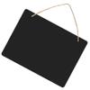 FOMIYES 4pcs Double-Sided Wooden Chalkboard Rope for Home Decor Versatile Hanging Message Board for and Event Signage view 4