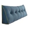 Karnado Bed Wedge Pillow for Headboard Back Support Cushion for Queen Size Bed Comfortable Removable Reading Pillows for Sitting in Bed Adult Soft Long Lumbar Support Pillow view 1