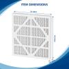10 Pack HEPA550 Air Filter Replacement Set MERV-13 Compatible with AlorAir CleanShield HEPA 550, 13.7"14.8"0.8" view 4
