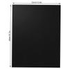5 Pcs Large Heavy Duty Oven Liners for Bottom, Reusable Oven Liners, Stove Microwave Grills Air Fryer Liner Electric Gas Oven, Reduce Spills Stuck Foods and Clean up Black 15.7 x 13.0inch view 2