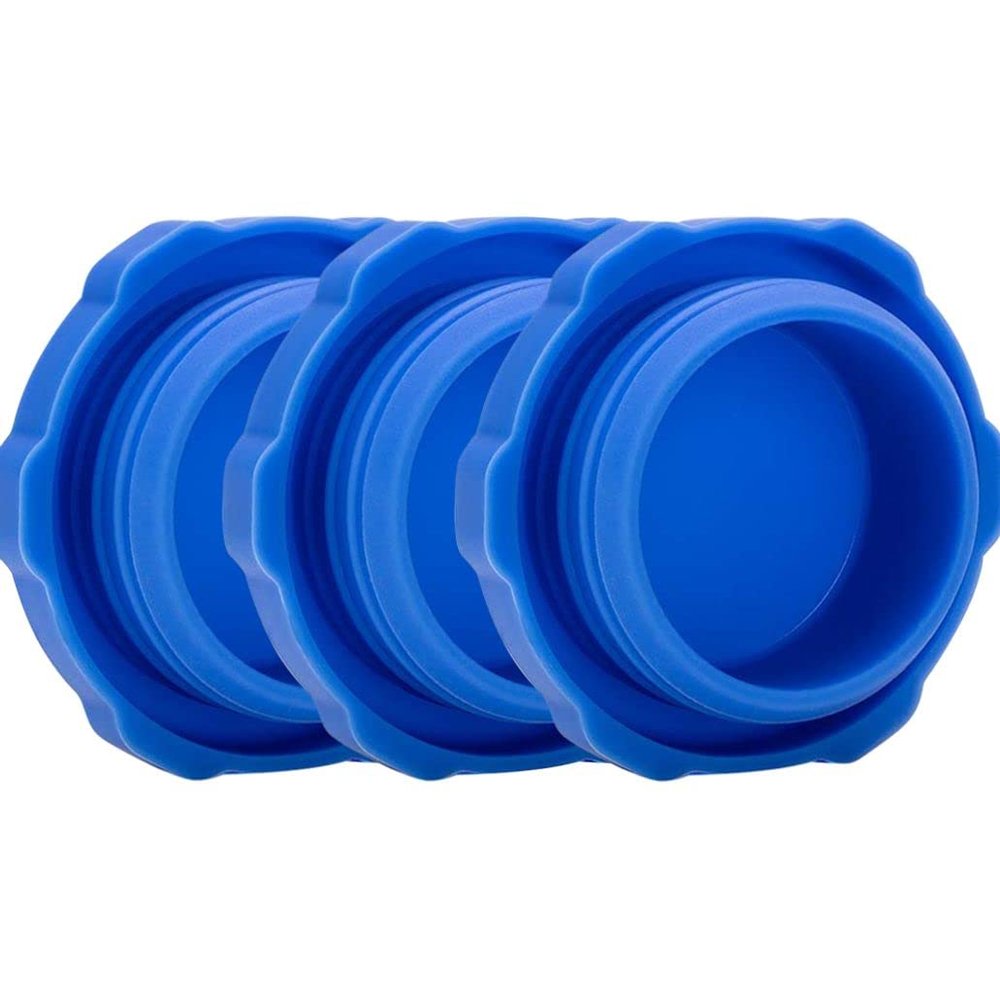 5 Gallon Water Jug Caps Reusable Silicone Leak and Spill Strong Replacement Cap- 55mm / 2.16in Water Jug Cap Applicable to Household Kettle Cover, Bucket Cover, Water Dispenser Plug