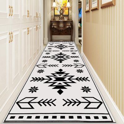 GRAPKS Carpet Runners for Hallway Stairs Passage, Indoor Kitchen Utility Rug RunnerNarrow Entryway Floor Protection Mat 100/200/300/400/500/600cm Length (Size : 2 ft x 16.4 ft)