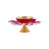Brass Lotus Diya for Puja Kamal Patti Flower Shaped Brass Diyas Oil Lamp for Pooja Room aarti Temple mandir Home Decoration & Gift Purposes (Pack of 3) by Indian Collectible view 2
