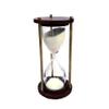 5 Minute Wood and Brass Antique Hourglass Sand Timer Sandglass Clock Ideal for Exercise, Tea Making Nautical Dcor Item & Gift for Anyone by Indian Collectible view 1