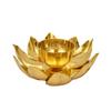Brass Decorative Diyas in Flower Design Buy Online Diameter 6 inches by Indian Collectible view 1