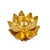 Brass Decorative Diyas in Flower Design Buy Online Diameter 6 inches by Indian Collectible view 2