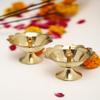 Brass Diwali Diya (Gold) by Indian Collectible view 1