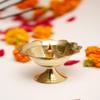 Brass Diwali Diya (Gold) by Indian Collectible view 2