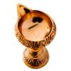 Brass Indian Design Kuber Diya/Deepam/Kubera vilakku Lamp for Puja Home 2 Inches Set of 2Pic by Indian Collectible view 3