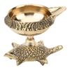 Pure Brass Diyas Indian Puja Oil Lamps - Christmas Diyas Set for Christmas Home Decoration (Pack of 4) by Indian Collectible view 2