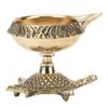 Pure Brass Diyas Indian Puja Oil Lamps - Christmas Diyas Set for Christmas Home Decoration (Pack of 4) by Indian Collectible view 3