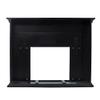 SEI Furniture Torlington Color Changing Marble Tiled Fireplace - Black view 4