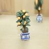 Decoration Ceramic Mini Orange Tree Potted Plants Toys Photograph Props for Mini Garden Doll House Ornaments view 4